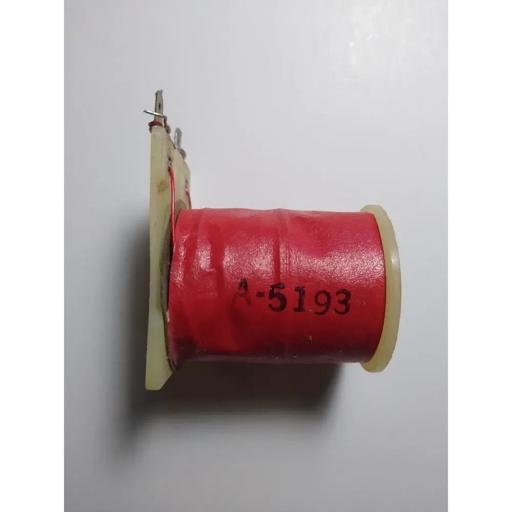 Pinball Replacement Coil A-5193 Plastic Frame Red Wire Winding